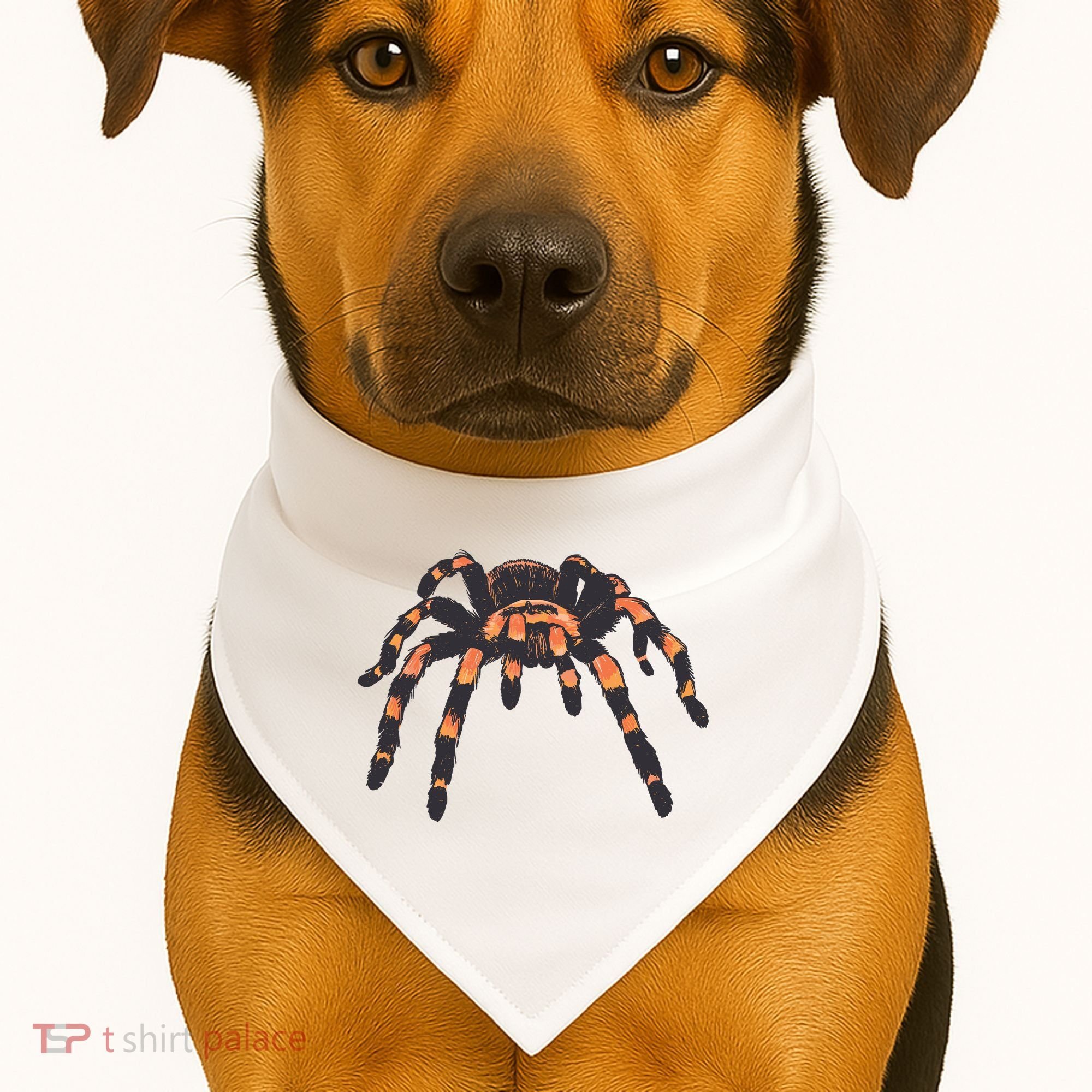 Realistic Tarantula USA-Made Doggie Bandana