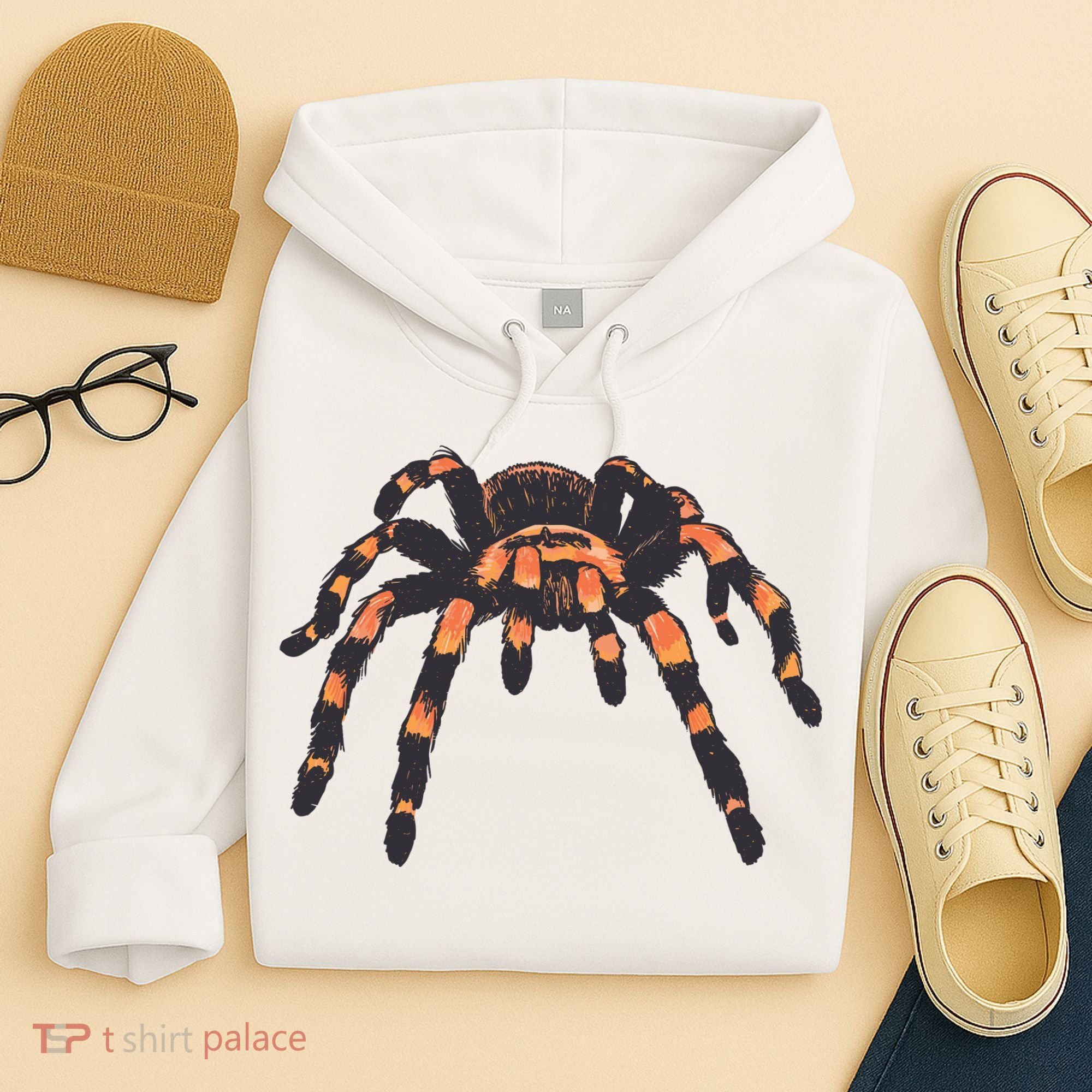 Realistic Tarantula Hoodie