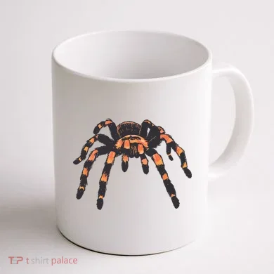 Realistic Tarantula Coffee Mug back