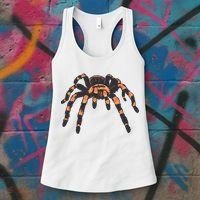 Realistic Tarantula Women's Tank Top thumb 3