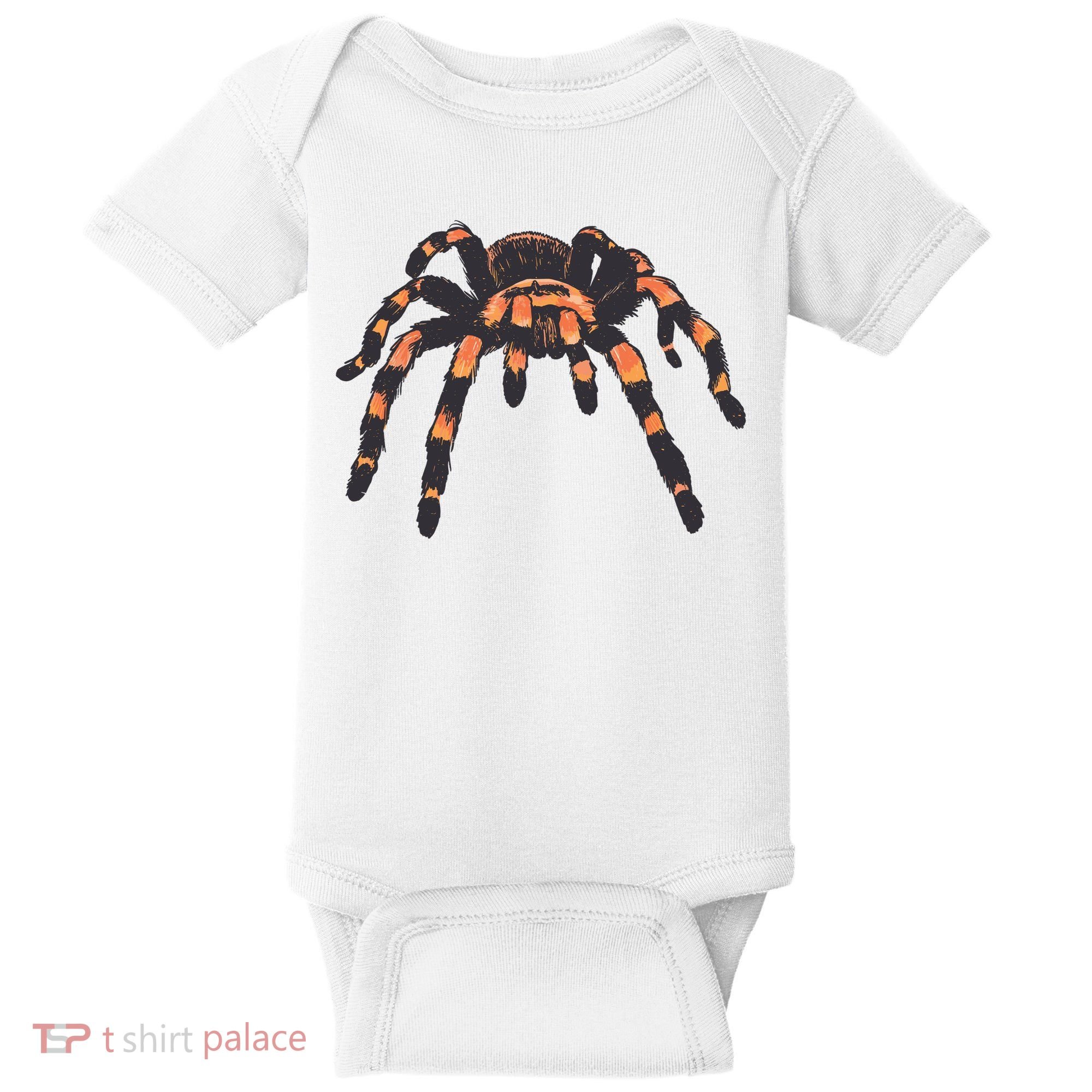 Realistic Tarantula Baby Bodysuit