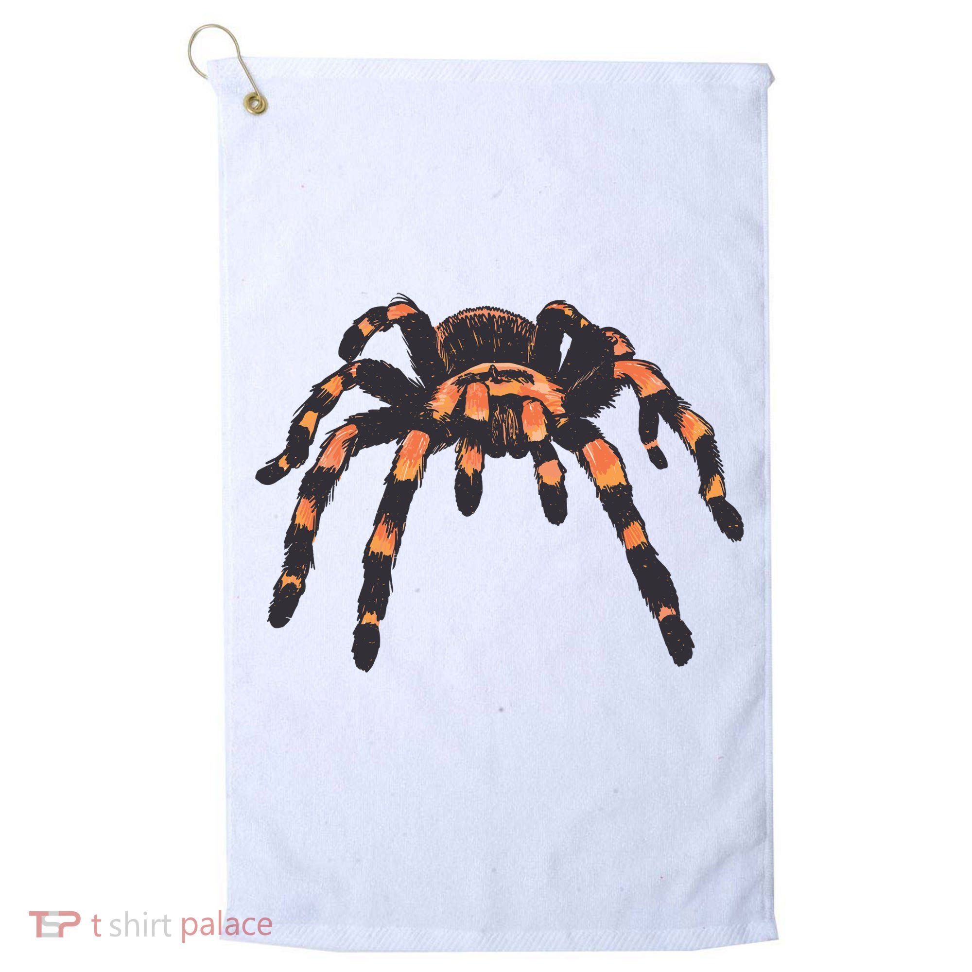 Realistic Tarantula Golf Towel