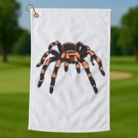 Realistic Tarantula Golf Towel thumb 1