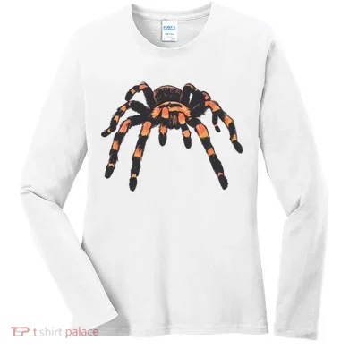 Realistic Tarantula Women's Long Sleeve Shirt