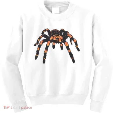 Realistic Tarantula Kids Sweatshirt