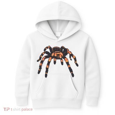 Realistic Tarantula Kids Hoodie