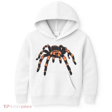 Realistic Tarantula Kids Hoodie