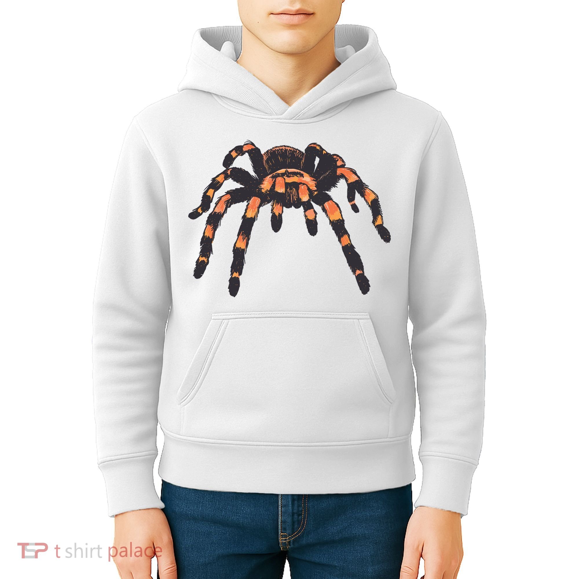 Realistic Tarantula Kids Hoodie