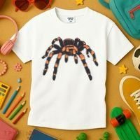 Realistic Tarantula Kids T-Shirt thumb 3