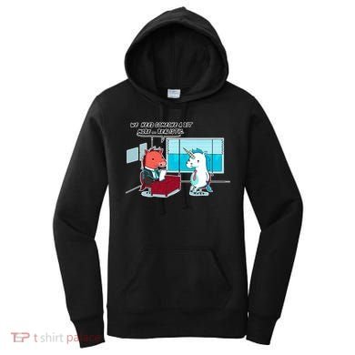 Realistic Unicorn Women's Hoodie