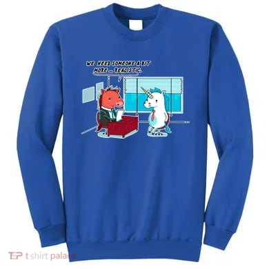 Realistic Unicorn Sweatshirt