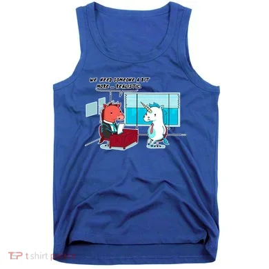Realistic Unicorn Tank Top