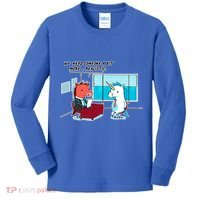 Realistic Unicorn Kids Long Sleeve Shirt thumb 0