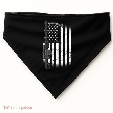 Reapers Gun Flag USA-Made Doggie Bandana