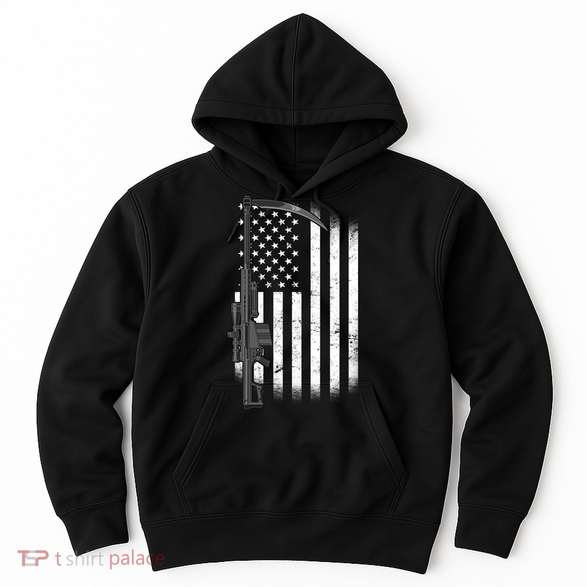 Reapers Gun Flag Hoodie