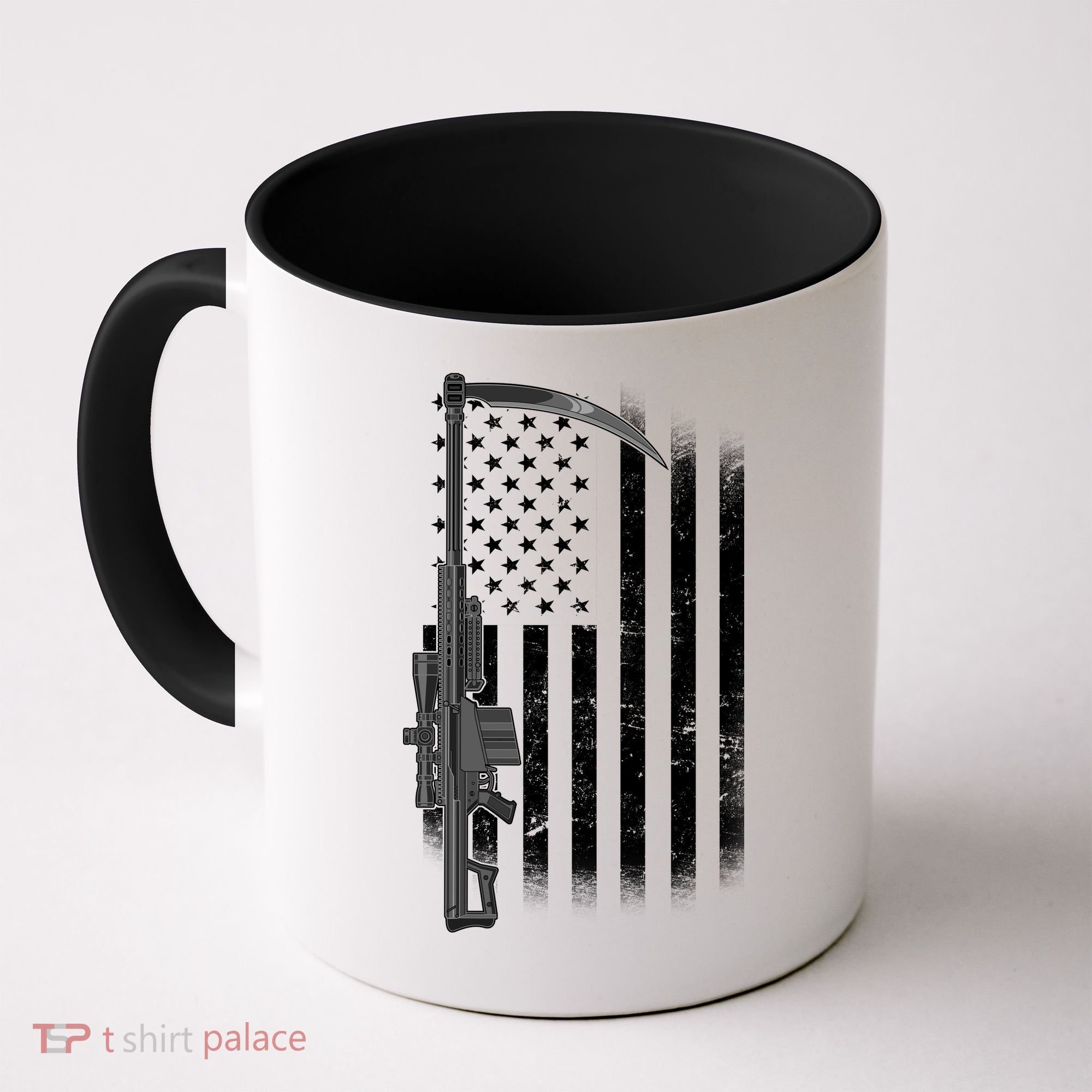 Reapers Gun Flag Coffee Mug