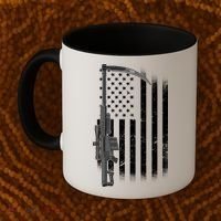 Reapers Gun Flag Coffee Mug thumb 2