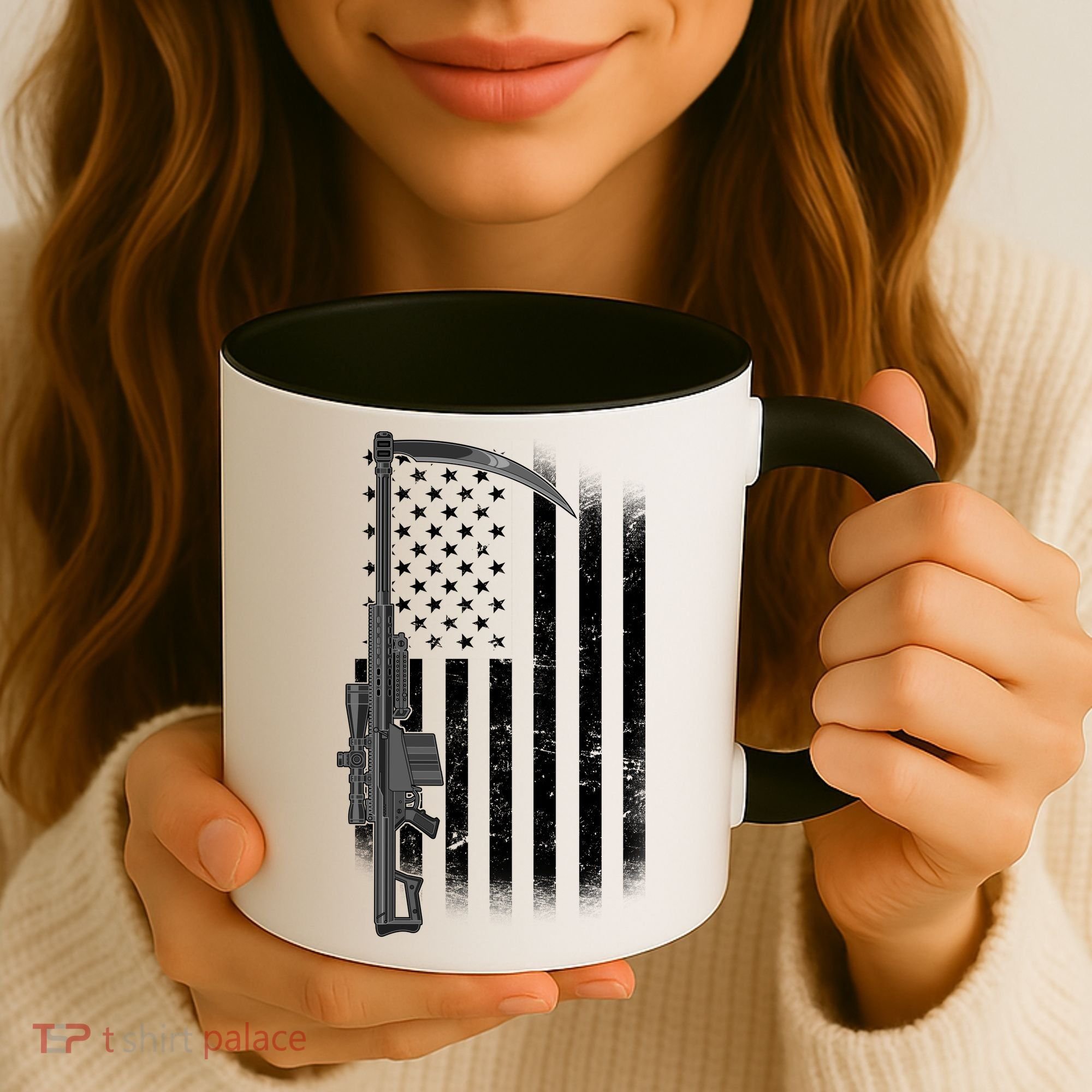 Reapers Gun Flag Coffee Mug