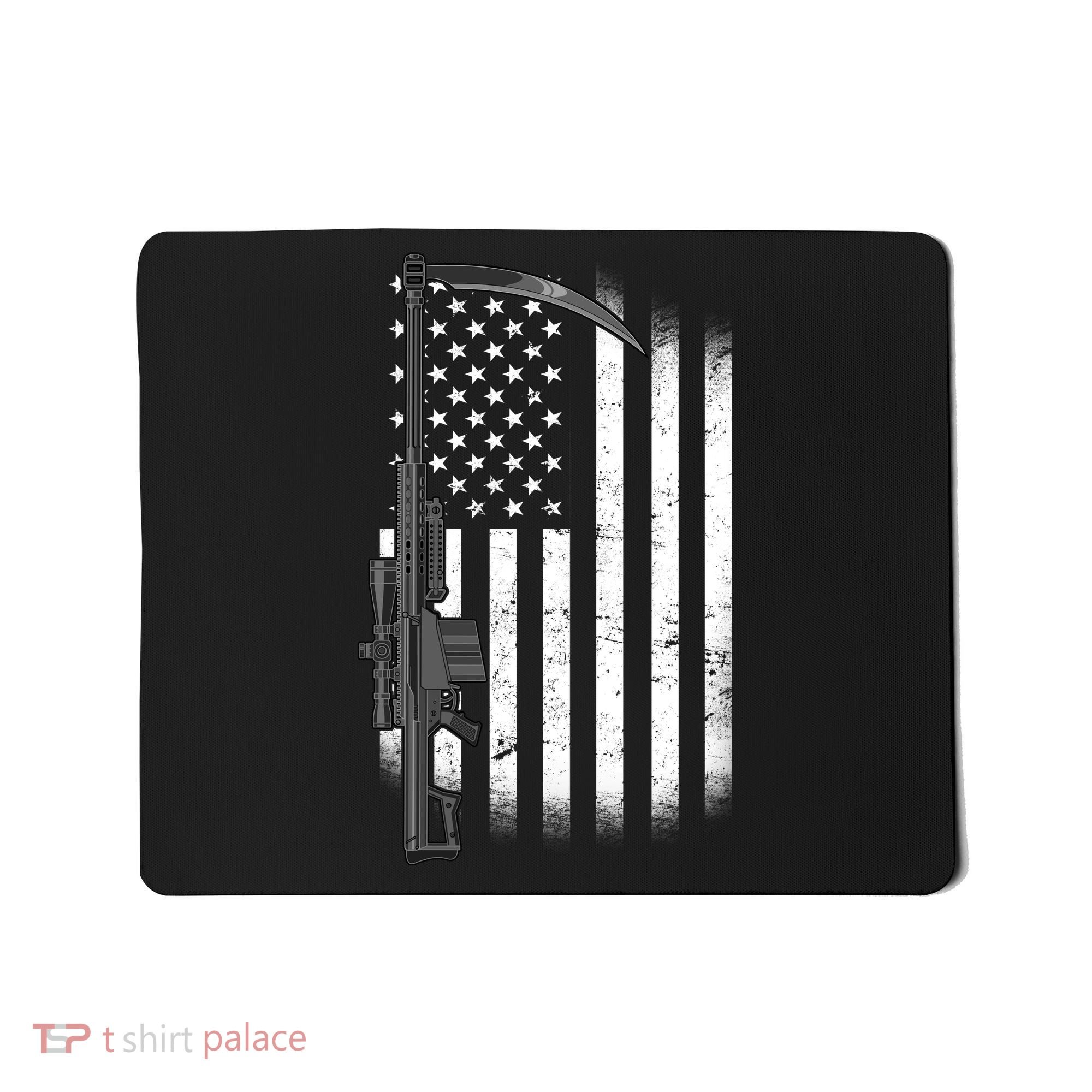 Reapers Gun Flag Mousepad