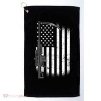 Reapers Gun Flag Golf Towel thumb 0