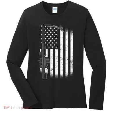 Reapers Gun Flag Women's Long Sleeve Shirt