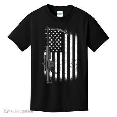 Reapers Gun Flag Kids T-Shirt