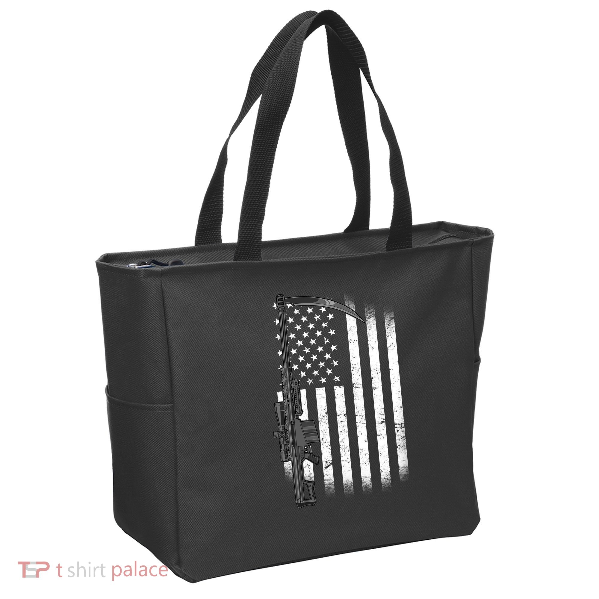 Reapers Gun Flag Tote Bag