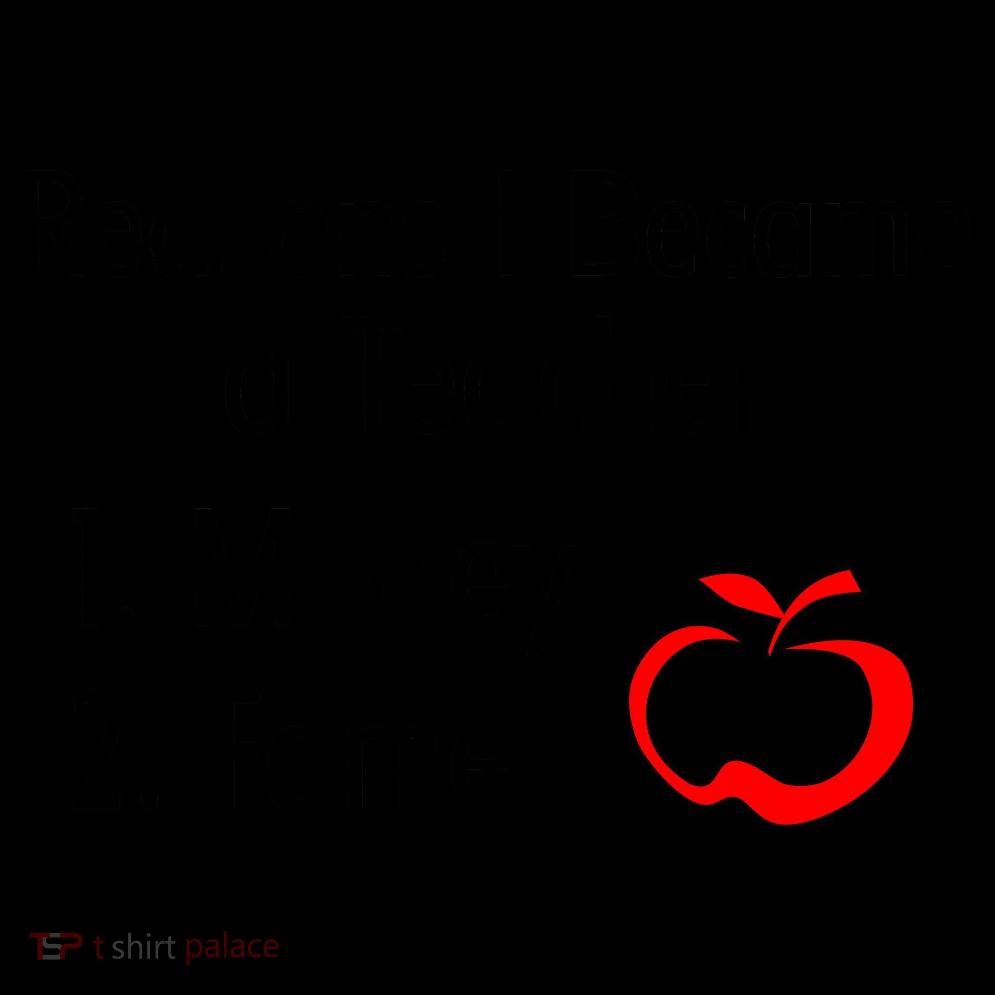 Reasons I Became A Teacher Funny Coffee Mug