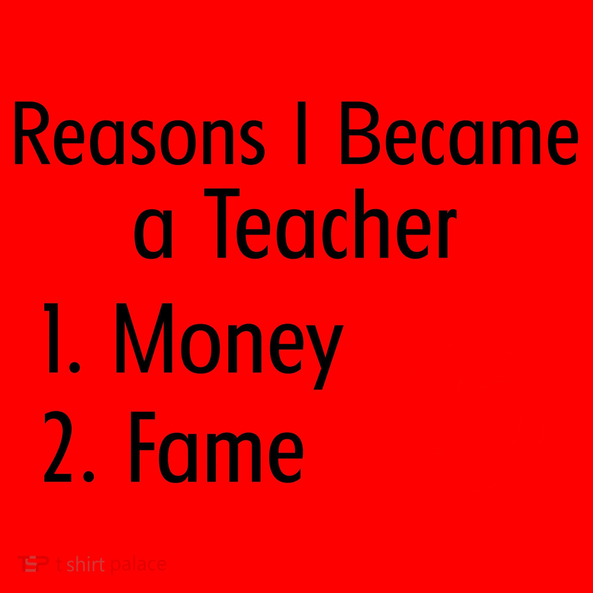 Reasons I Became A Teacher Funny Santa Hat