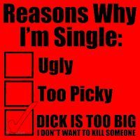 Reasons Why Im Single Ugly Picky Dick Too Big Mens Funny Santa Hat thumb 1
