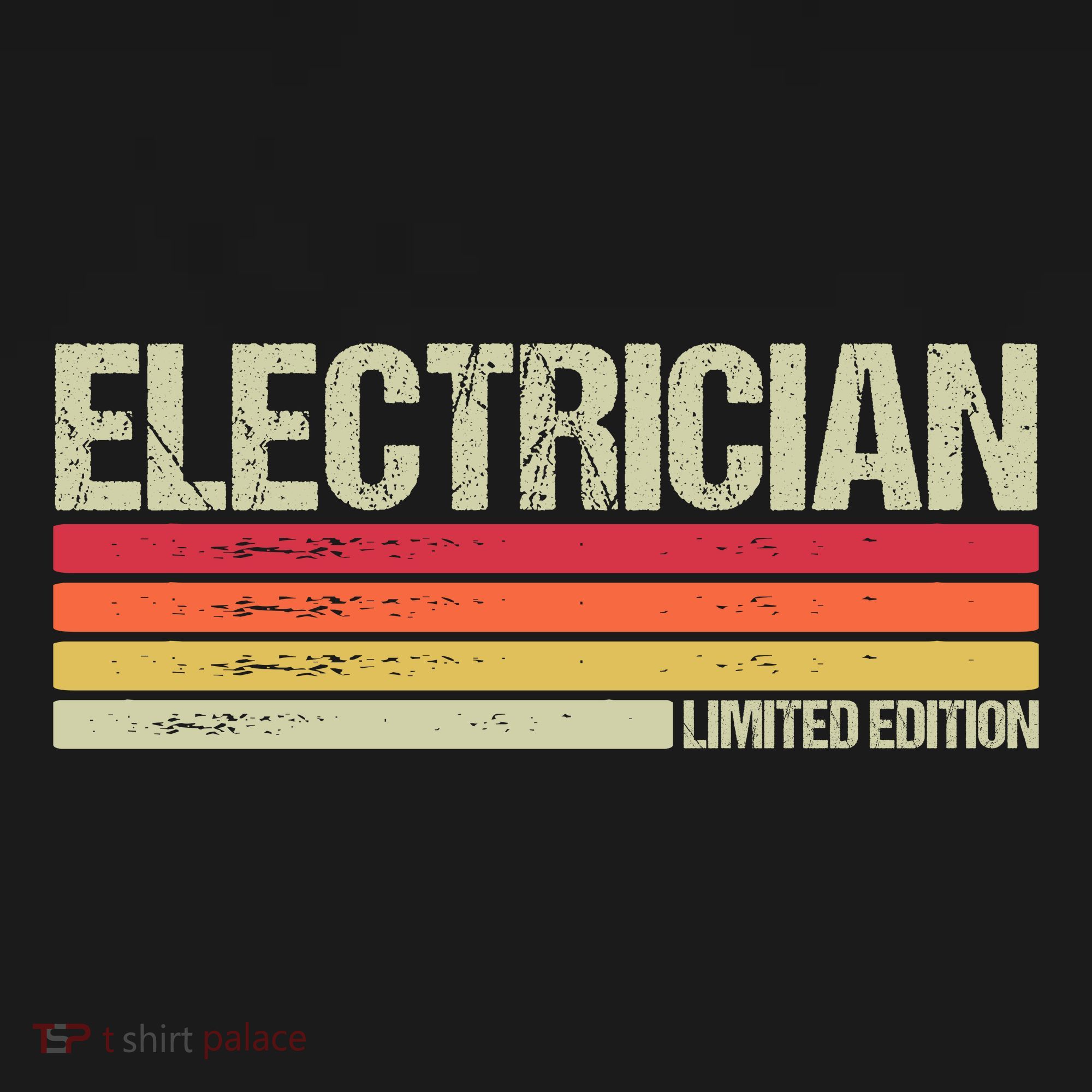 Retro Electrician Birthday Job Title Women's Hoodie