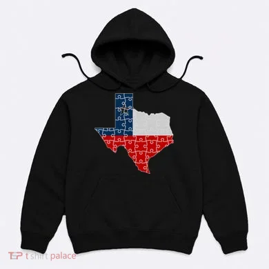 Rebuilding Texas Jigsaw Hoodie