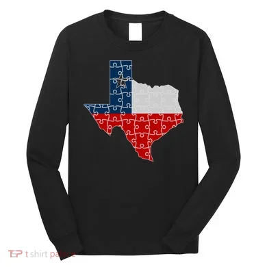 Rebuilding Texas Jigsaw Long Sleeve Shirt