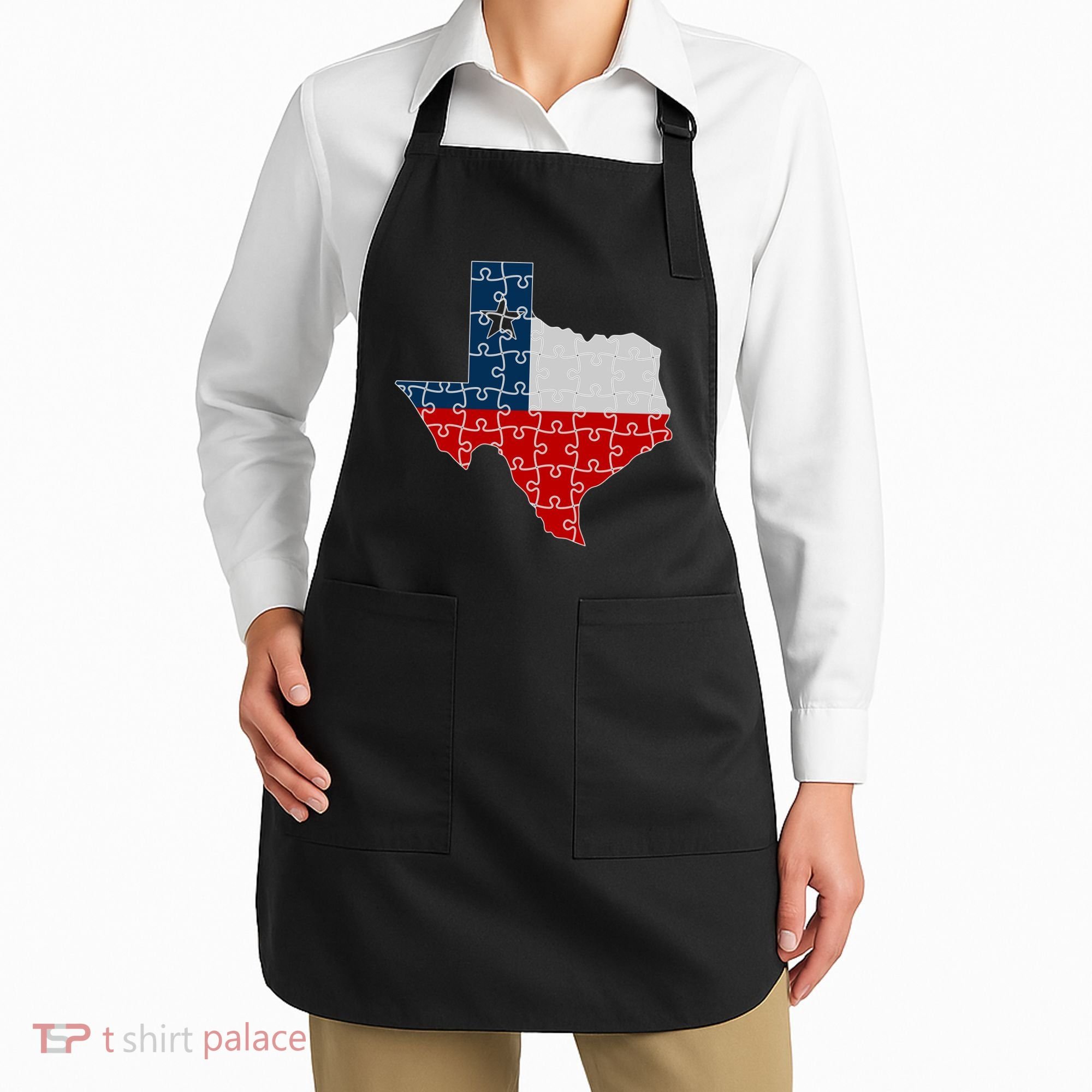 Rebuilding Texas Jigsaw Apron