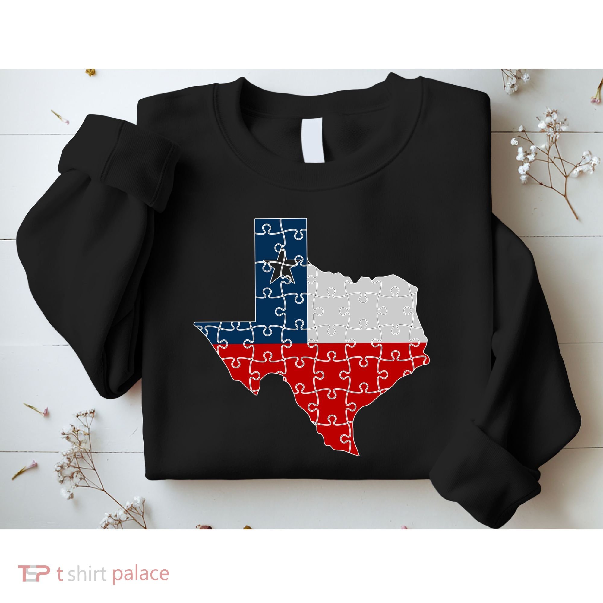 Rebuilding Texas Jigsaw Sweatshirt
