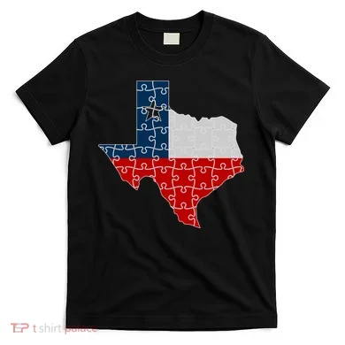 Rebuilding Texas Jigsaw T-Shirt