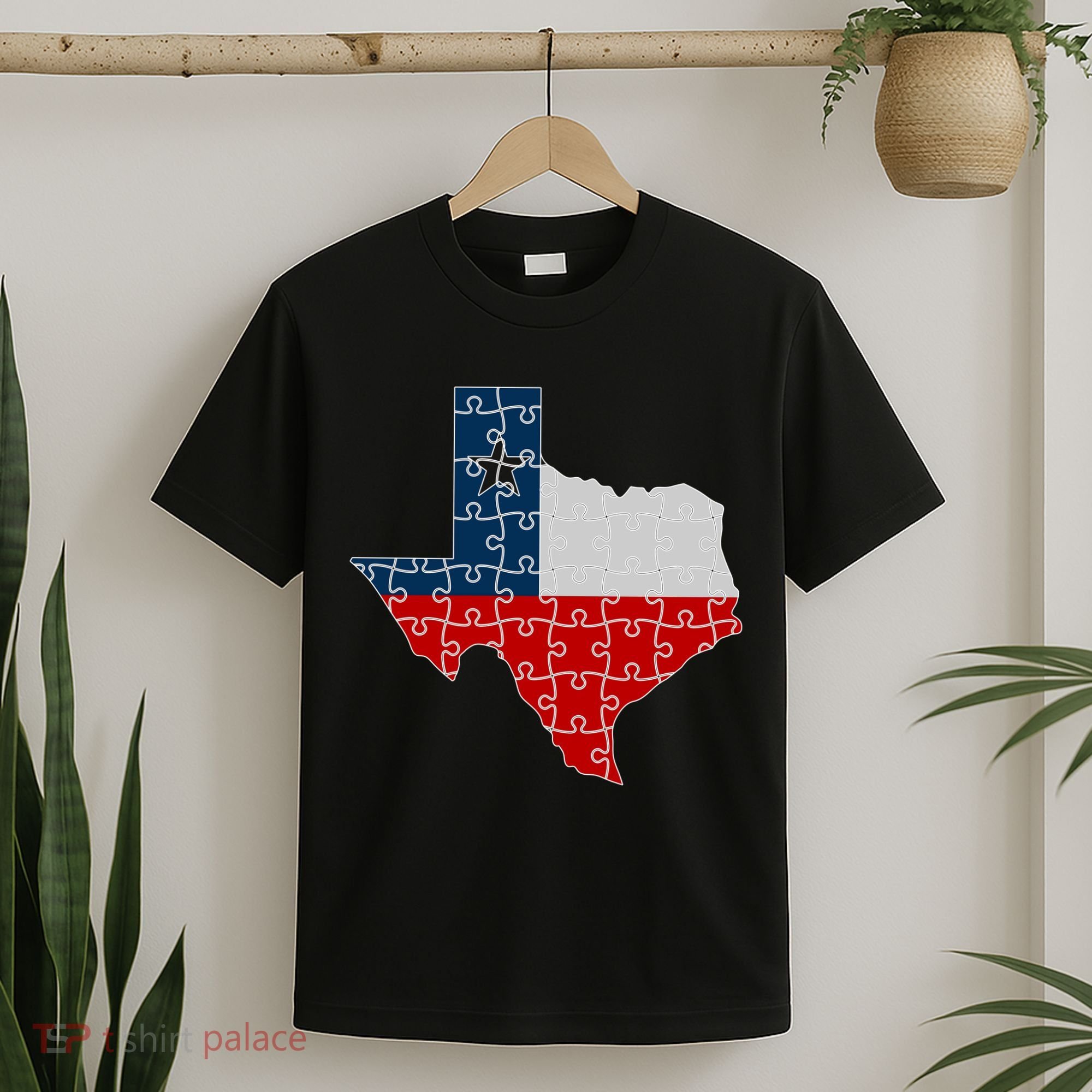 Rebuilding Texas Jigsaw T-Shirt