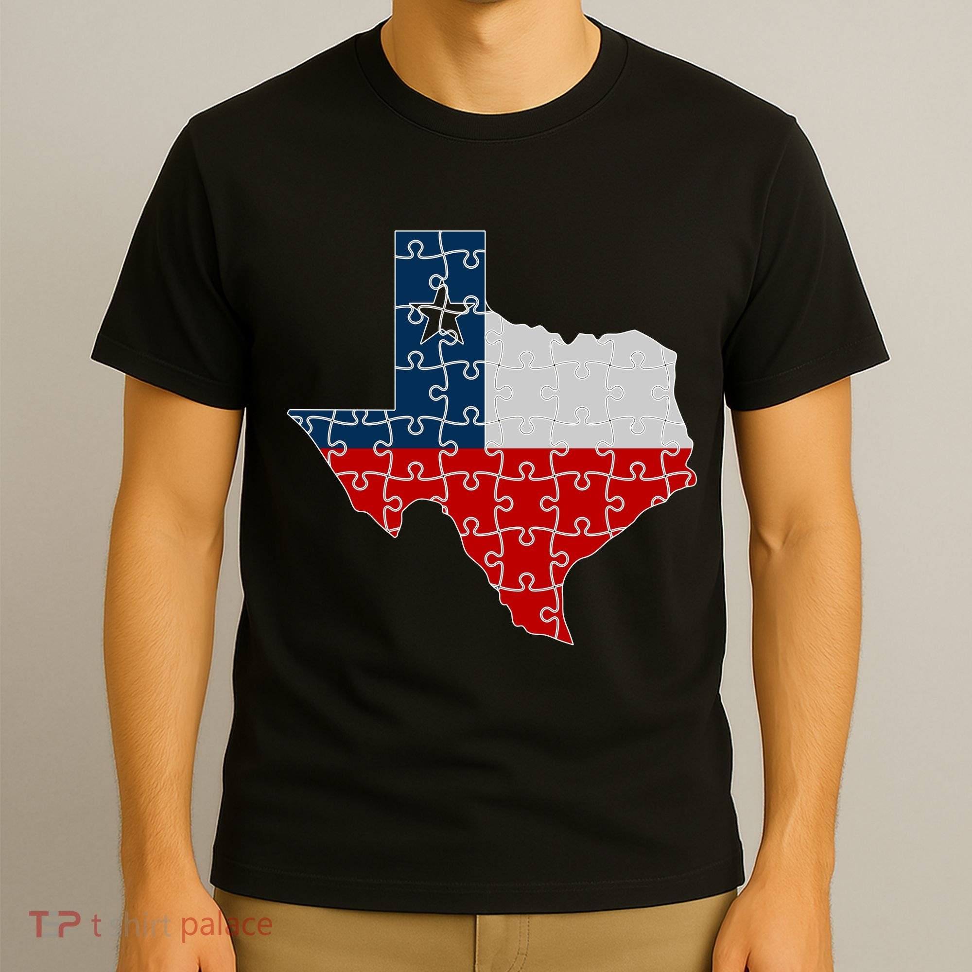 Rebuilding Texas Jigsaw T-Shirt