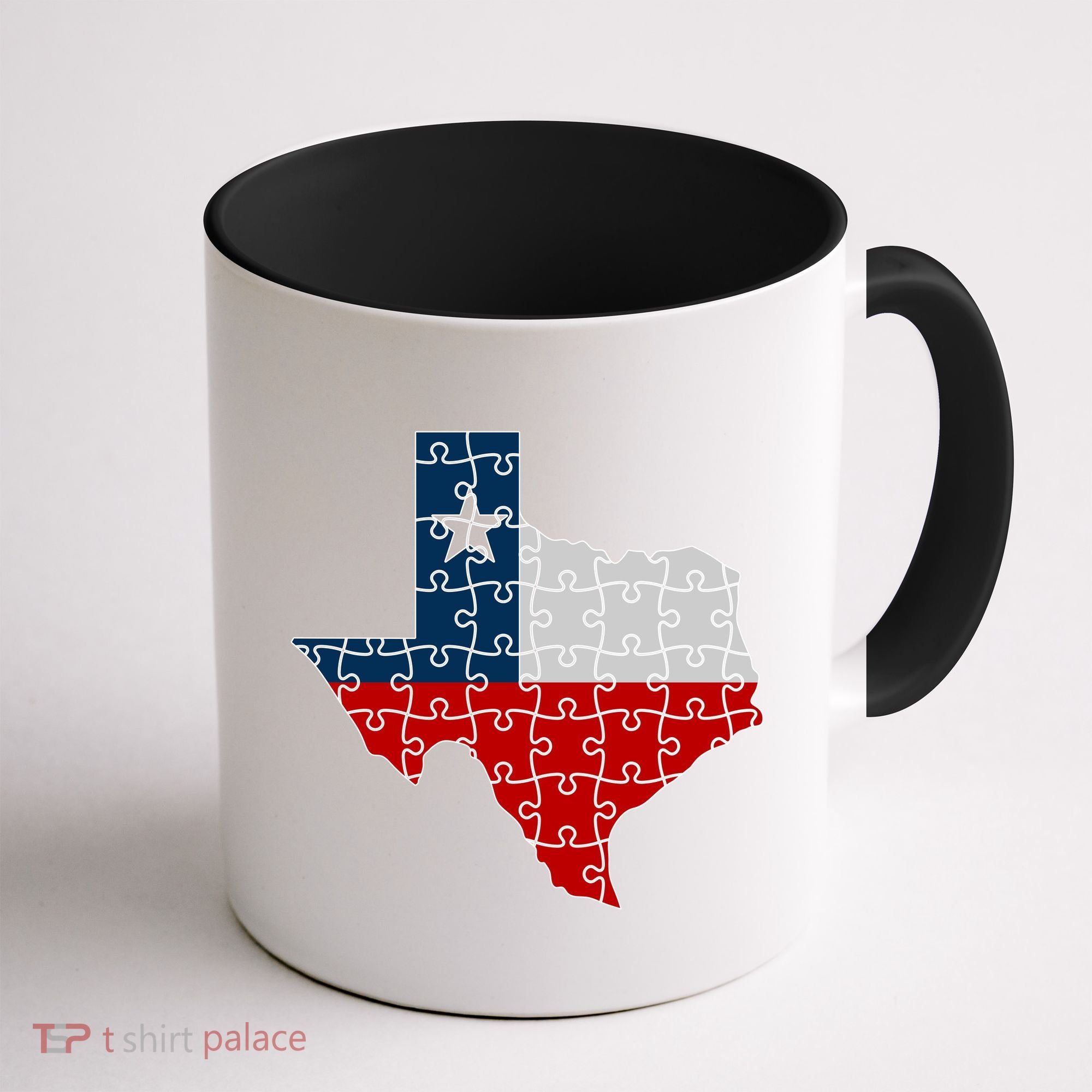 Rebuilding Texas Jigsaw Coffee Mug