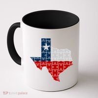 Rebuilding Texas Jigsaw Coffee Mug thumb 0