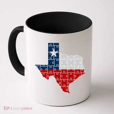 Rebuilding Texas Jigsaw Coffee Mug