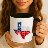 Rebuilding Texas Jigsaw Coffee Mug thumb 3