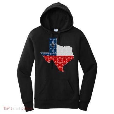 Rebuilding Texas Jigsaw Women's Hoodie