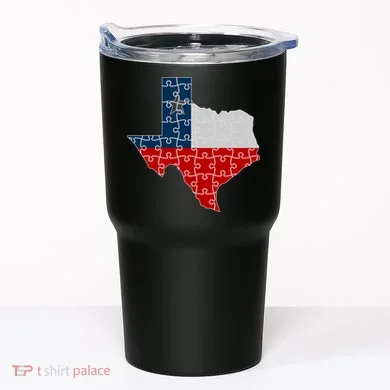 Rebuilding Texas Jigsaw Tumbler