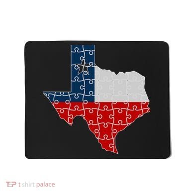Rebuilding Texas Jigsaw Mousepad