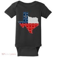 Rebuilding Texas Jigsaw Baby Bodysuit thumb 0