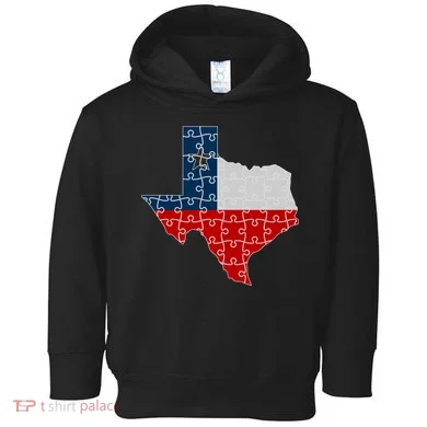 Rebuilding Texas Jigsaw Toddler Hoodie