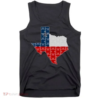 Rebuilding Texas Jigsaw Tank Top