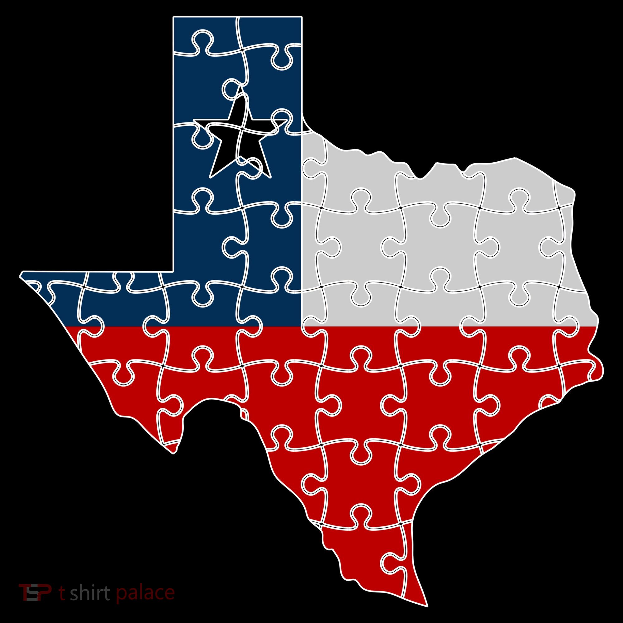 Rebuilding Texas Jigsaw Tank Top
