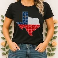 Rebuilding Texas Jigsaw Women's T-Shirt thumb 2